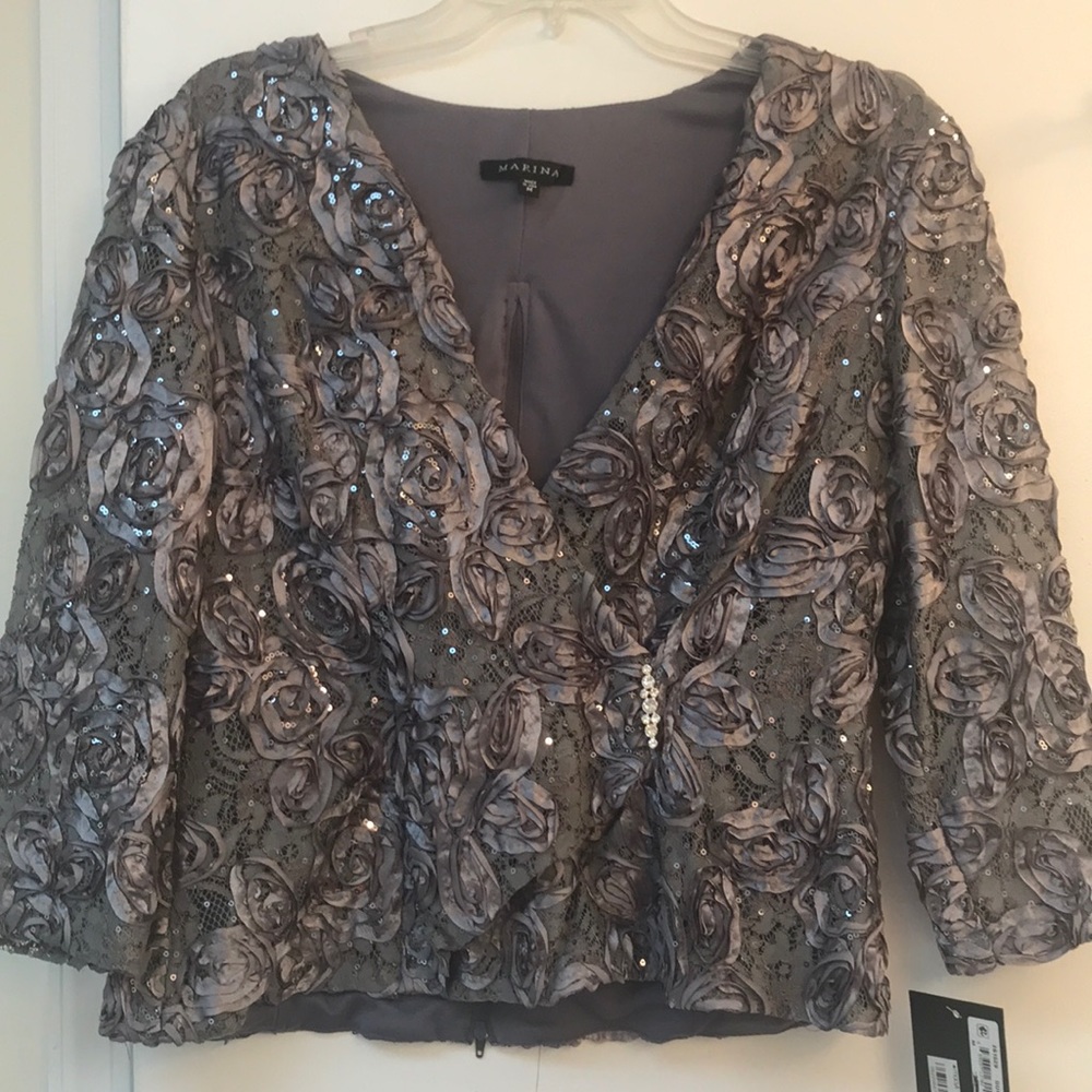 Elegant top for special occasion.